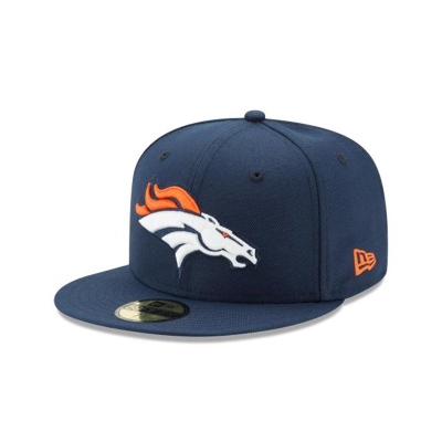 Denver Broncos Gorra | New Era NFL 59fifty Fitted Cap Mexico - Azules